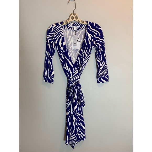 Diane Von Furstenberg Dresses & Skirts - DVF New Julian Two Wrap Dress in Tiger Shadow